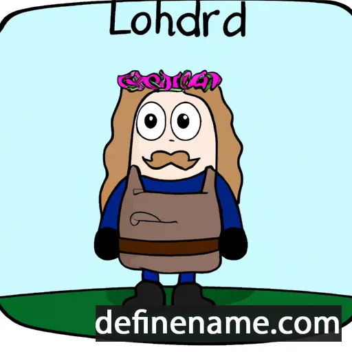 Lofnheiðr cartoon