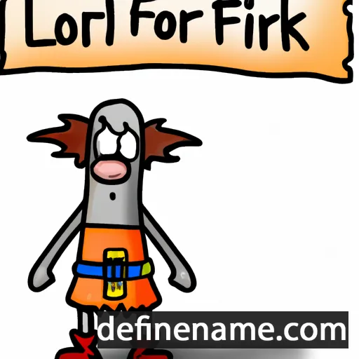 Lofríkr cartoon