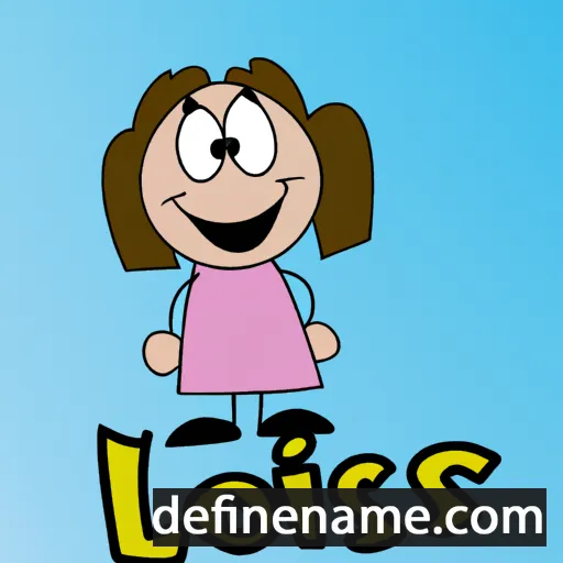 cartoon of the name Lois