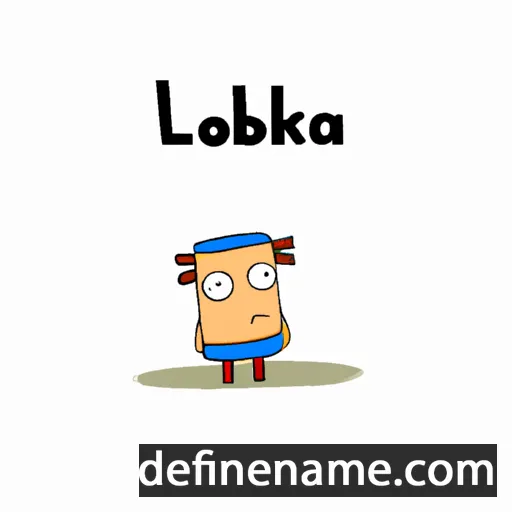 Lokbrá cartoon