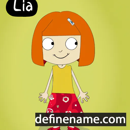 cartoon of the name Lola