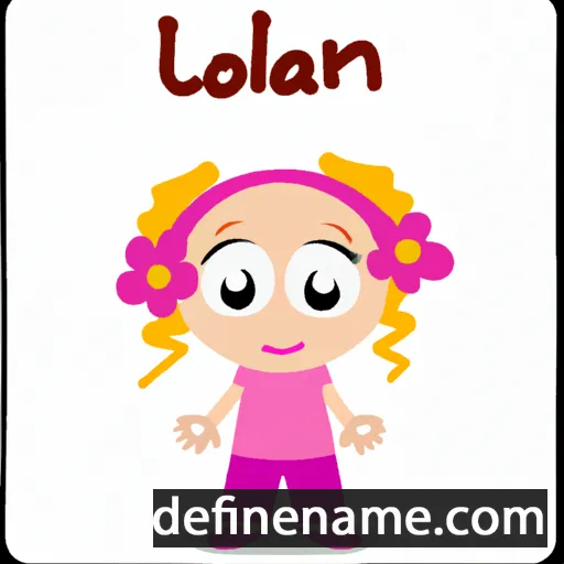 Lolani cartoon