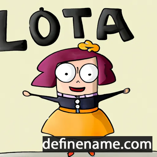 Loleta cartoon