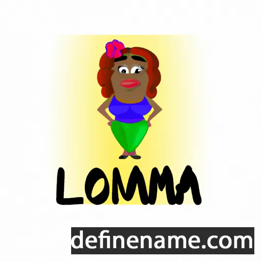 Loloma cartoon