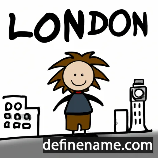 Londen cartoon