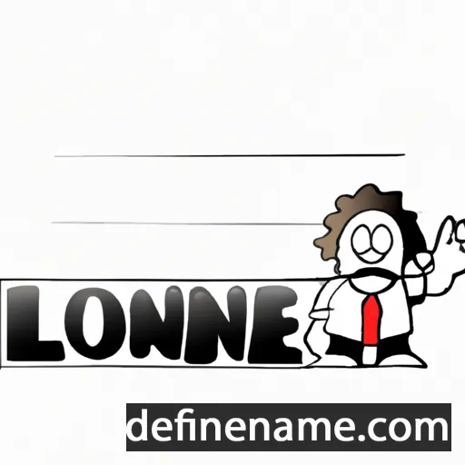 Lonie cartoon