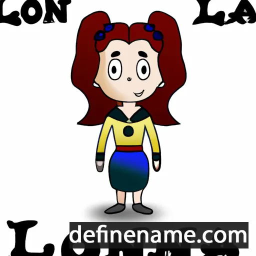 Lonna cartoon