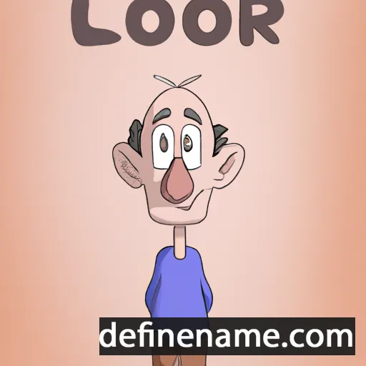 Loor cartoon