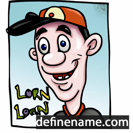 Loránt cartoon