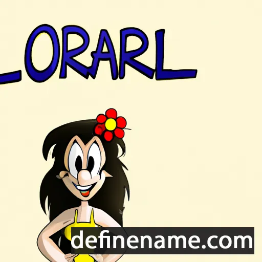 Lorali cartoon