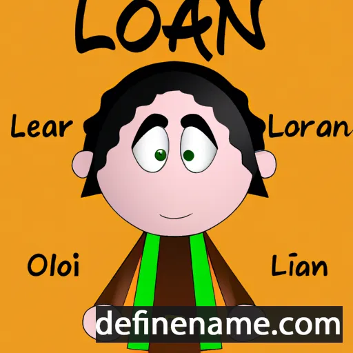 cartoon of the name Loran