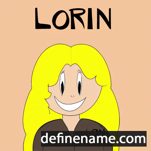 Loriann cartoon