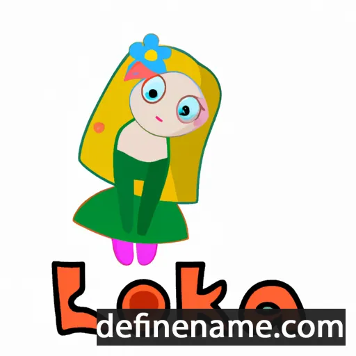 Lorika cartoon