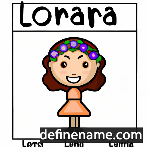 Lorraina cartoon