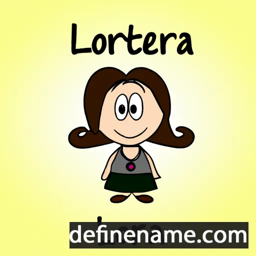 Lorretta cartoon