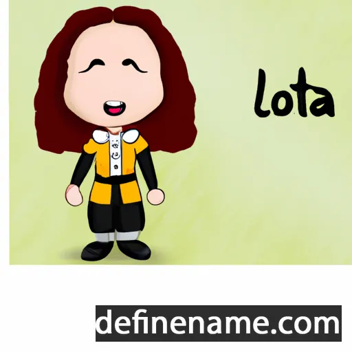 Lotfia cartoon