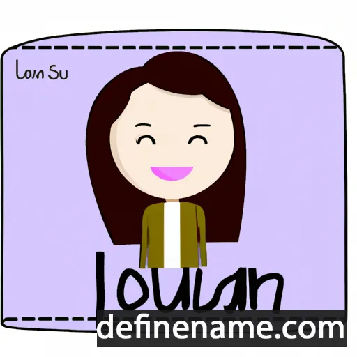 Louann cartoon