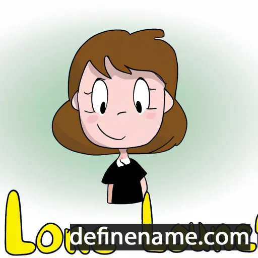 Louanne cartoon