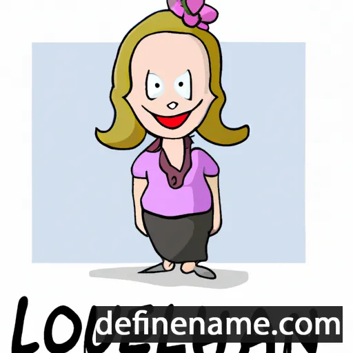 Louellen cartoon