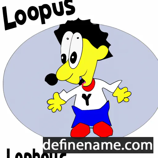 Loupos cartoon