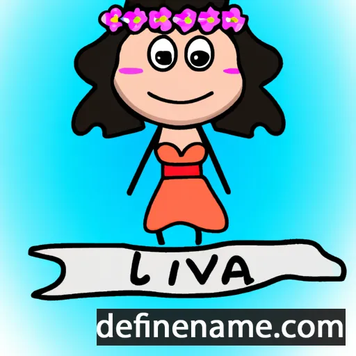 Lovina cartoon