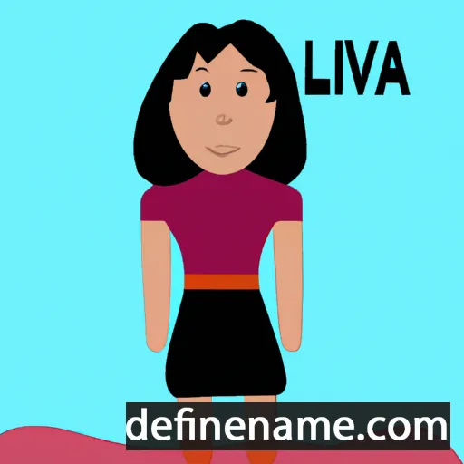 cartoon of the name Lovina