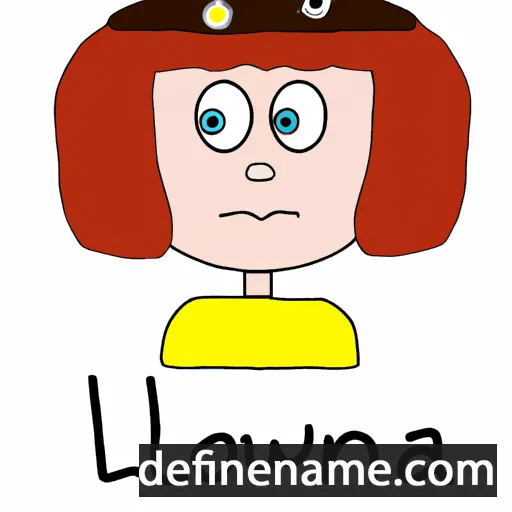 Lowena cartoon