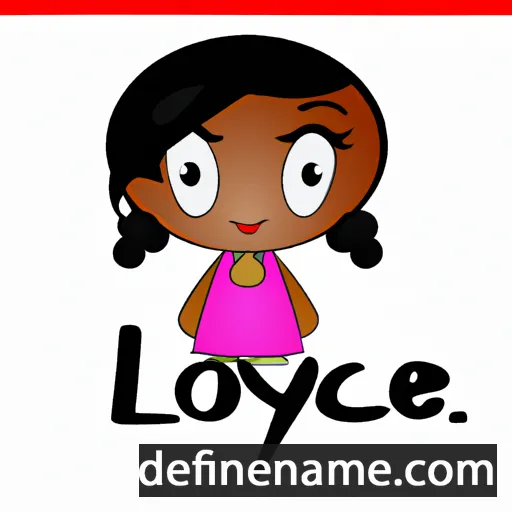 Loyce cartoon