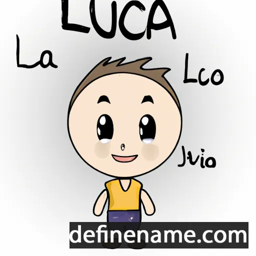 Lucà cartoon