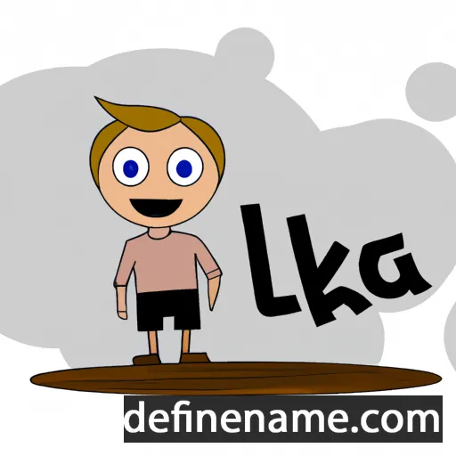 Lúka cartoon