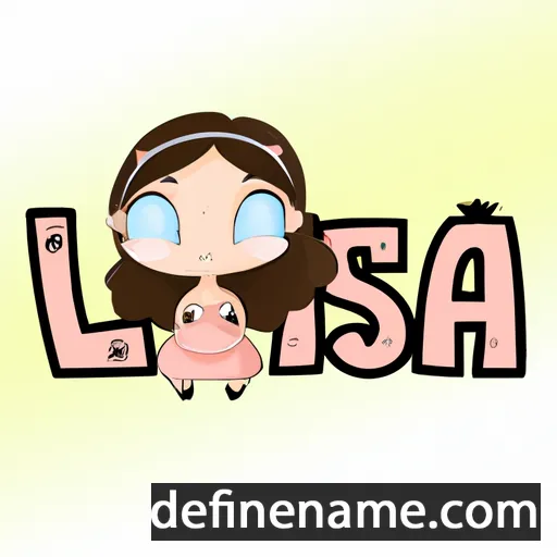 Lúsia cartoon