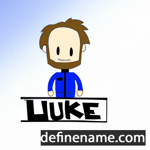 Lüke cartoon