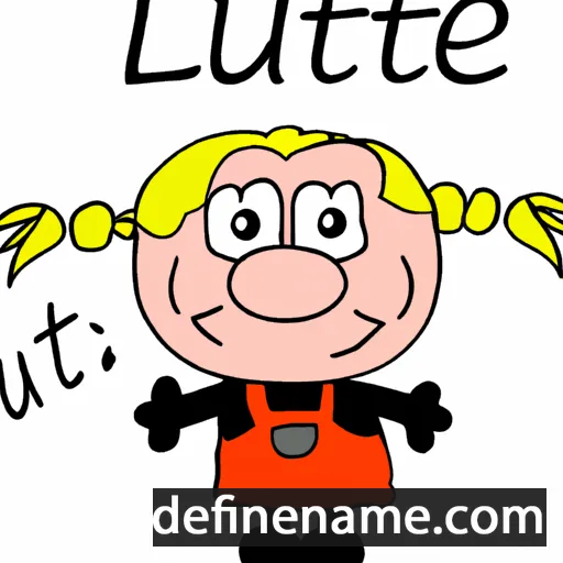 Lütje cartoon