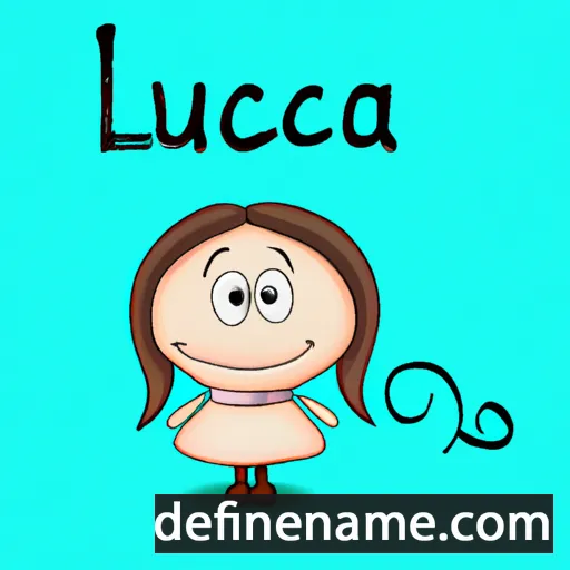 Lucella cartoon