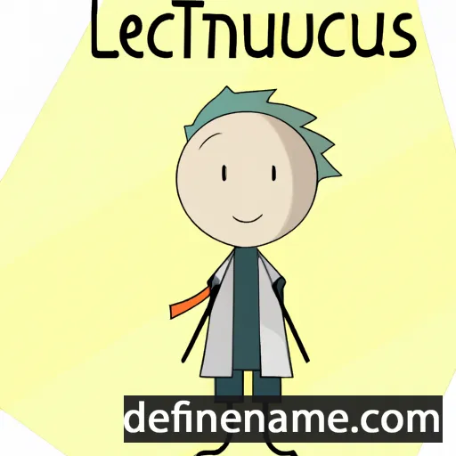 Lucentius cartoon