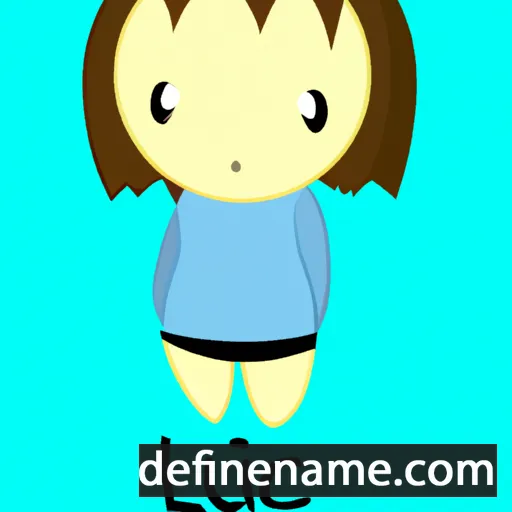 cartoon of the name Luci