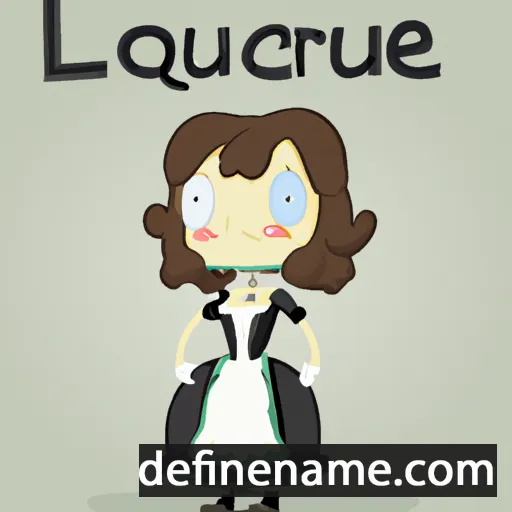 Lucresse cartoon