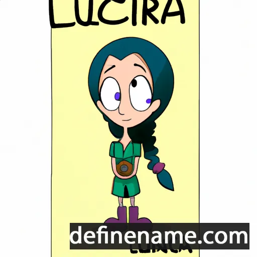 Lucrina cartoon