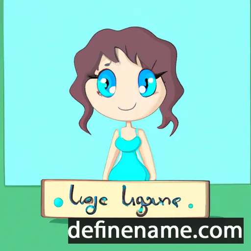 Lucyanne cartoon