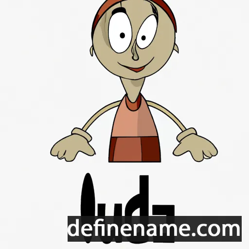 cartoon of the name Luda