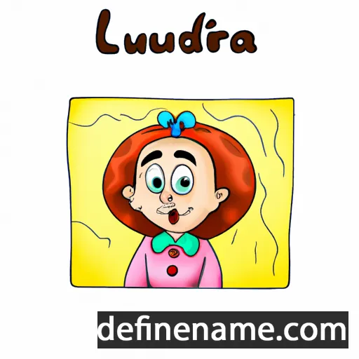 Ludivina cartoon