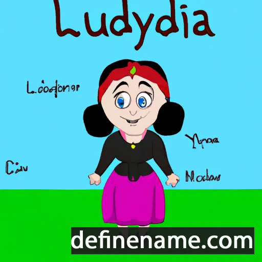 Ludmyla cartoon