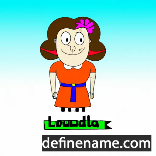 Ludolfina cartoon