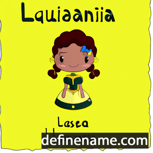 Luisiana cartoon