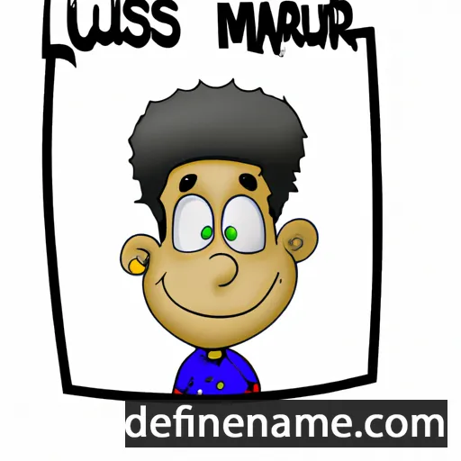 Luismar cartoon