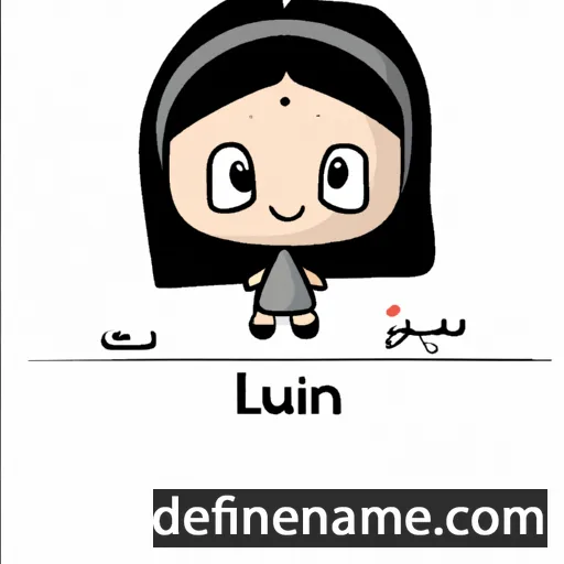 Lujain cartoon