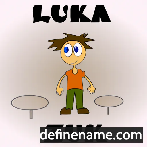 Lukaz cartoon