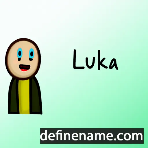 Lukea cartoon