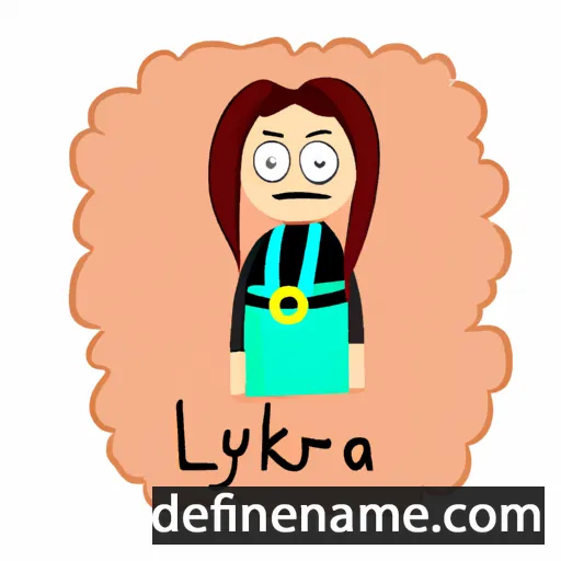 Lukerya cartoon