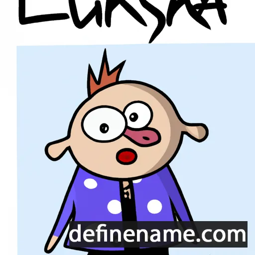 Lukša cartoon